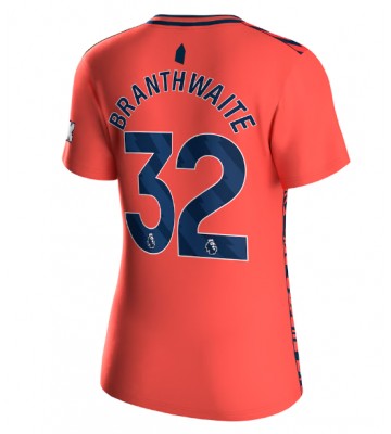 Everton Jarrad Branthwaite #32 Replika Udebanetrøje Dame 2023-24 Kortærmet